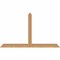 Ekena Millwork Portland Timber Gable Bracket, Western Red Cedar, 60"W x 35"H x 3 1/2"D x 3 1/2"F, 14/12 Pitch GBW060X35X0404POR00SWR - alternate 1